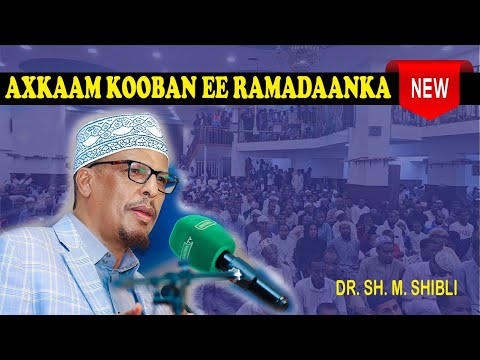 Muxaadaro Cusub || Axkaamta soonka oo kooban || Sh Maxamud Shibli