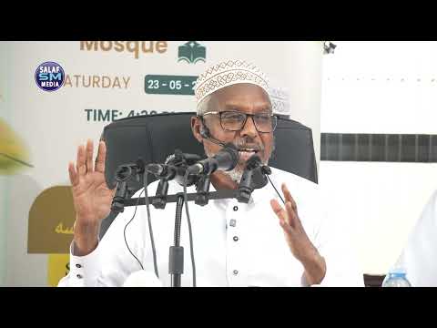 Muxaadaro Cusub Nairobi || Sidaad ula dhaqmi lahayd Naftaada || Sh Mustafe Xaaji