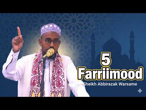 5 Farriimood oo ku anfacaya || khudbah 20-02-2026 || Sh Abdirazak Warsame Fiqi