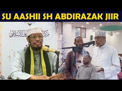 Su aashi sh Abdirazak Jiir ee sheekh uu weydiiyay