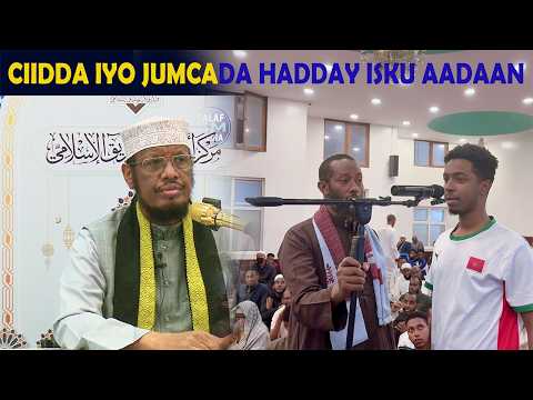 Jumcada iyo ciidda haday Halmaalin noqdaan sideen utukadaa?