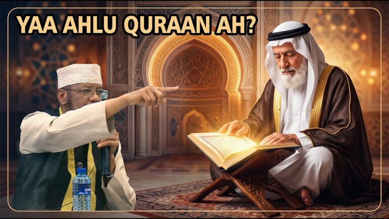 Yaa ahlu Quraan ah horta || Sh Maxamed Abdi Umal
