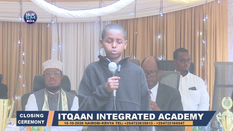Bandhigga Ardayda Schoolka ITQAAN INTEGRATED ACADEMY 2026 Nairobi kenya