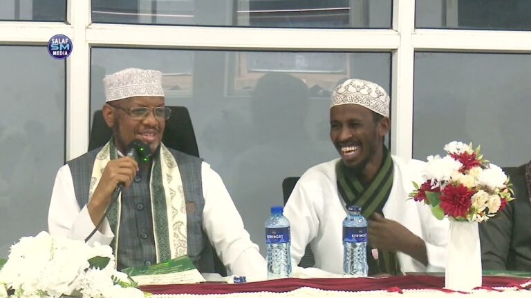 kalmadii Sh Maxamed Umal oo ladardaarmay Ardadii Sh Mohamed Odowaa