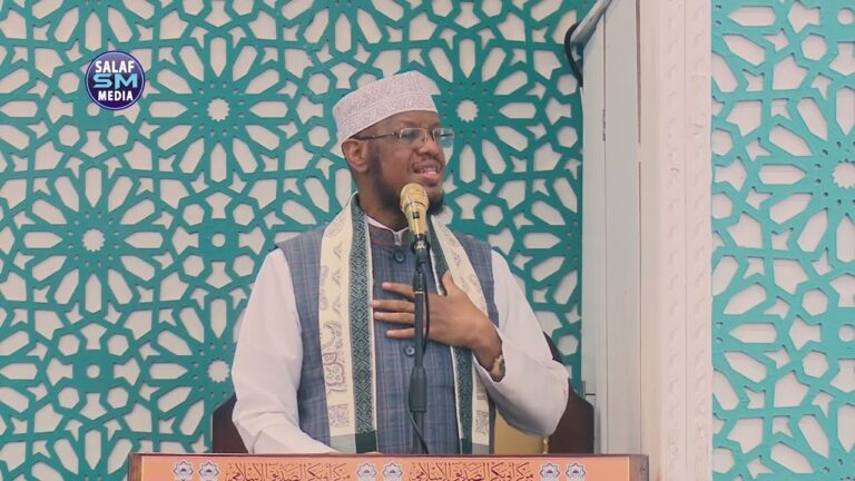 Hardanga Nafta iyo Fitnada || khudbah || Sheikh Mohamed Abdi Umal